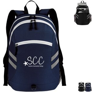 Balance Reflective Polyester Laptop Backpack