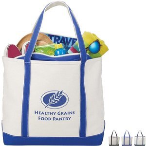 Premium 24oz. Cotton Canvas Boat Tote