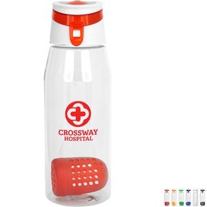 Pop Handle Bottle with Floating Infuser, 32oz.