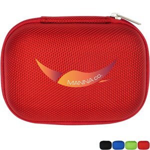 Metallic Zippered Techie Case