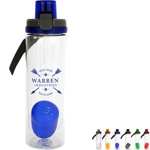 Locking Lid Bottle with Floating Infuser, 24oz.