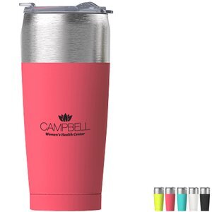 Tied Stainless Steel Tumbler, 20oz.