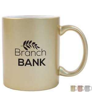 Creative Metallic Mug, 11oz.