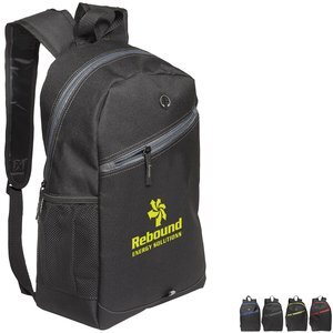 Color Zippin' 600D Laptop Backpack