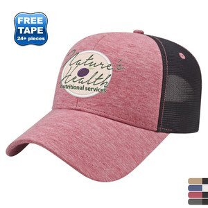 Classic Cotton Constructed Jersey Cap w/ Hi-Tech Mesh Back