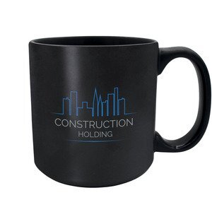 Super Matte Black Ceramic Mug, 20oz.