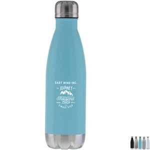 Glass Cold Water Bottle and Single Sip Sampler Custom Set