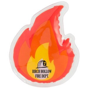 Flame Emoji Gel Beads Hot & Cold Pack