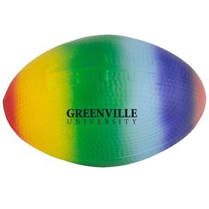 Rainbow Football Stress Reliever
