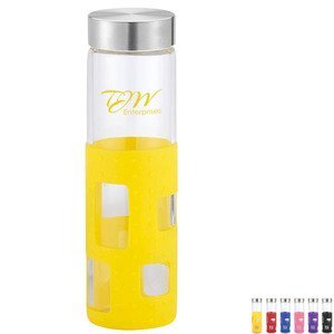 Sili Window Shatter Resistant Glass Bottle, 20oz.