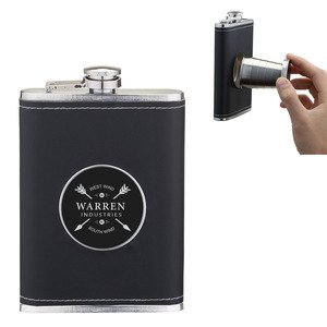 Collapsible Shot Cup Flask, 5oz.