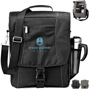 Verona PolyCanvas Vertical 15" Computer Briefcase