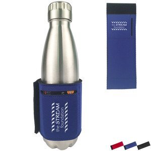 Neoprene Bottle Sleeve w/ Card Holder