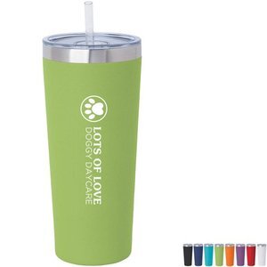 LSU Double Wall Tumbler With Straw - Party Time, Inc.