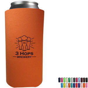 Slim Foam Can Cooler, 8oz.