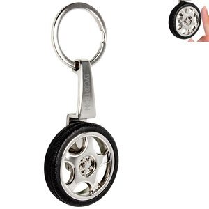 Spinning Tire Key Chain