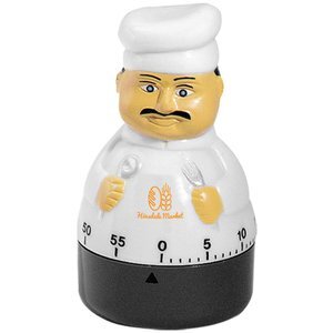 Soft Touch Widescreen Kitchen Timer/Clock