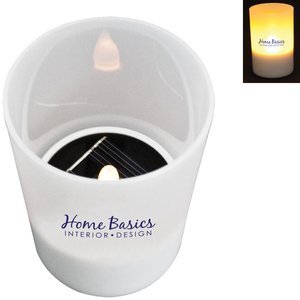 Solar-Charged LED Candle Light