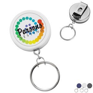 Heavy Duty Retractable Key Reel, Slide Clip