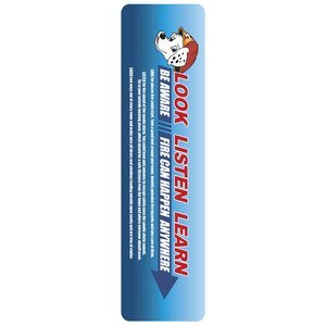 Look Listen Learn Bookmark, Stock