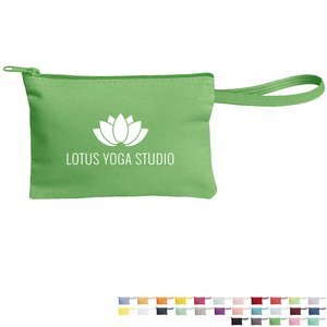 Poptart To Go Color Cotton Canvas Wristlet Wallet