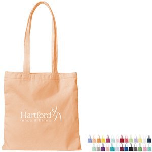 Main Squeeze Color Cotton Canvas Tote