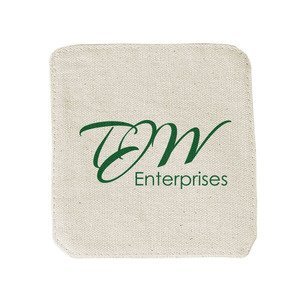 Dripsy Cotton Canvas Coaster