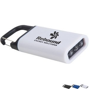 Clip On Pull-Apart 3 LED Flashlight