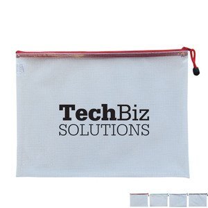 Polyweave Document Size Zip Bag