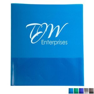 Tri-Pocket Poly Presentation Folder