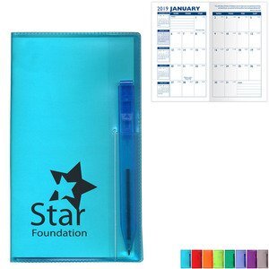 Translucent Monthly Pocket Planner & Pen