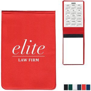 Vinyl Memo Book w/ 2-Year Calendar, 100 Pages, 3