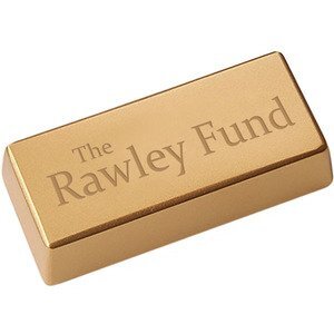 Gold Bar Stone Paperweight
