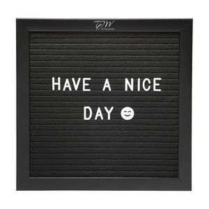 Felt Message Board w/ Letters