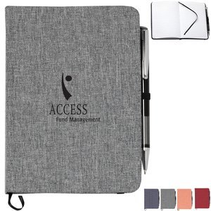 Heathered Bound Notebook, 5" x 7"