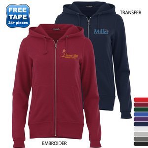 Cypress Ladies' Fleece Zip Hoodie