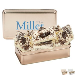 White Chocolate Oreo® Bark Rectangle Gift Tin, 14.5oz.
