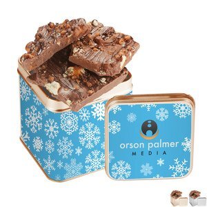 Milk Chocolate Toffee Pretzel Bark Perfect Present Tin, 8.5oz.