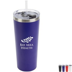 Tervis Straw Lid Insulated Tumbler, Fits 16oz, Royal Purple