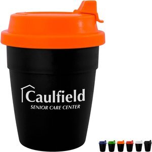 Travel Coffee Cup w/ Lid, 10oz.
