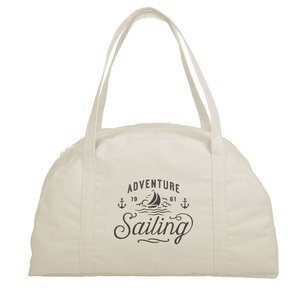 Somewhere Cotton Canvas Tote