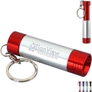 Light Up Logo Flashlight w/ Keychain