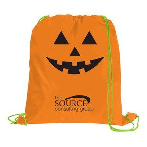 Pumpkin Polyester Sport Cinchpack
