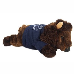 Plains Bison Plush, 8"