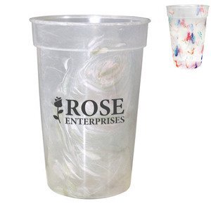 Rainbow Confetti Mood Color Changing Stadium Cup, 17oz.