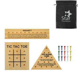 Wooden Teaser Puzzles Set