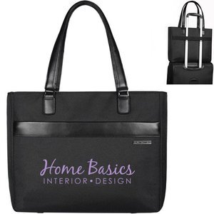 Samsonite® Executive Poly Twill & Leather Computer Tote