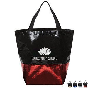 Camden Non Woven Metallic Tote