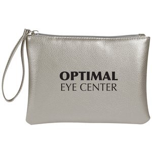 Metallic Polyurethane Divine Cosmetic Bag