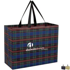 Soho Tartan Laminated Non-Woven Shopper Bag